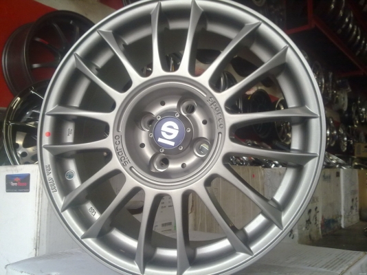 แม็กแท้ Sparco อิตาลี่ 4รู 100 ขอบ15 ลายหรูหายาก