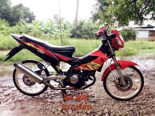 ขาย Sonic125 เครื่องเดิมๆ แต่งสวย ทะเบียนพร้อมโอน ขายถูกๆ 12,500 ลดได้