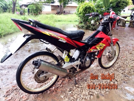ขาย Sonic125 เครื่องเดิมๆ แต่งสวย ทะเบียนพร้อมโอน ขายถูกๆ 12,500 ลดได้
