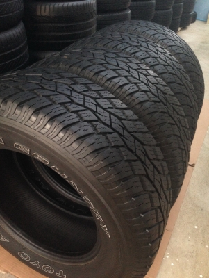 ขายยาง TOYO A/T OPEN COUNTRY 265 65 r17 ปี14  1ชุด T.061-9030026