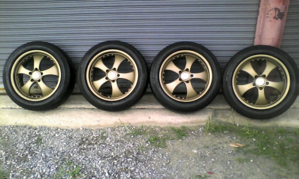 แม็ค ขอบ17 5รู114พร้อมยาง 215/55 ดันล๊อป ออปเซทไมตี้ ไตรตัน วีโก้ ราคา 7500