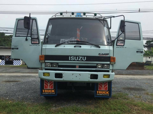 12ล้อ ท้ายลาก ฮีซูชุ ร็อคกี้ FVZ32M 195นางฟ้า 2เพา ติดเครน 3ตัน ท้ายลาก.แม็คโค 200 สภาพดีสวยจัดเดิมๆพร้อมใช้ ทะเบียนพร้อมโอน1