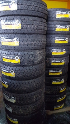 ขายยางใหม่ปีเก่า 205R14 ปี 14 DUNLOP VANTREK V1 1/1600 บ