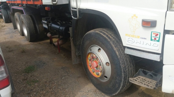 ขายดาว์นรถสิบล้อพ่วงดั้มพ์ HINO344ปี2557 ขายดาว์นรถสิบล้อพ่วงดั้มพ์ HINO344ปี2557