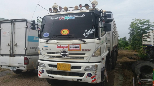 ขายดาว์นรถสิบล้อพ่วงดั้มพ์ HINO344ปี2557 ขายดาว์นรถสิบล้อพ่วงดั้มพ์ HINO344ปี2557