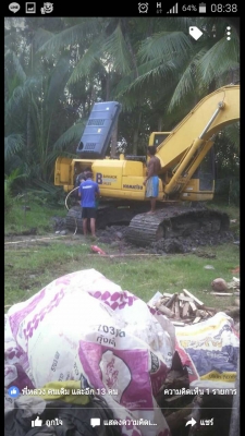 ขายดาวน์รถแบคโฮ KOMATSU PC200-8MO ไมล์ 3265 ชม.ขายดาวน์ 350000