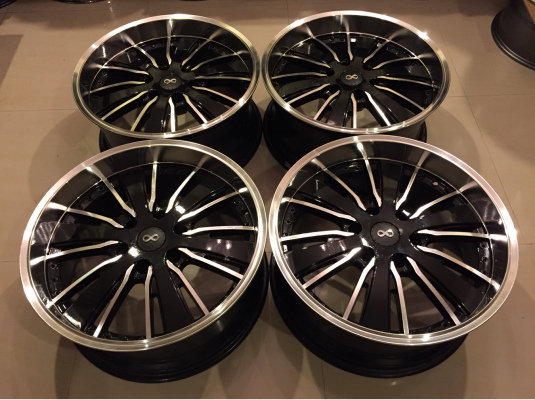 ล้อ Infinity ขอบ20 สภาพสวย ไม่มีซ่อม ราคาไม่แพง