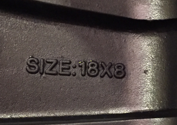 ล้อ JRD ขอบ18 สภาพสวย ไม่มีซ่อม ราคาไม่แพง