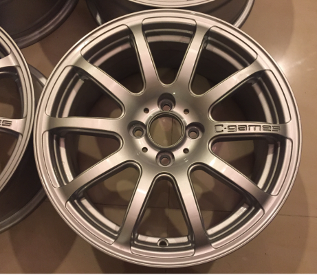 ล้อ C-Games ขอบ16 สภาพสวย ไม่มีซ่อม ราคาไม่แพง
