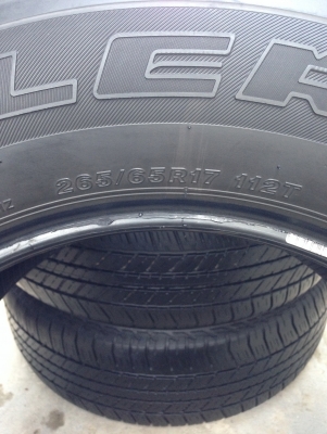 ขายยาง Bridgestone Dueler H/T 265 65 r17 ปี14