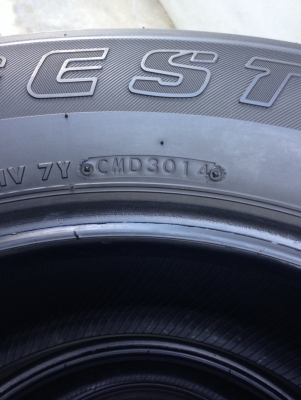 ขายยาง Bridgestone Dueler H/T 265 65 r17 ปี14