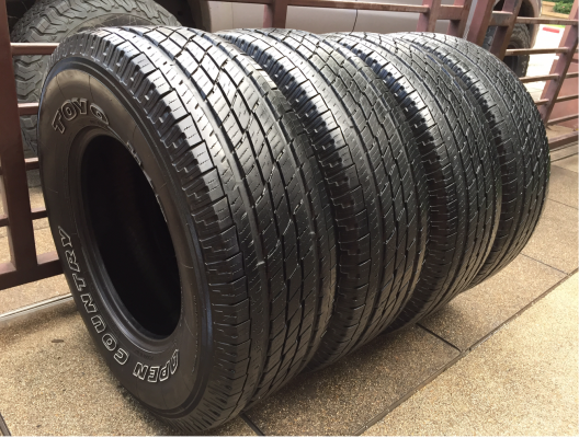 ยาง All Toyo 265 70 16 ปี14 ดอกเต็ม ไม่มีปะ ราคาไม่แพง