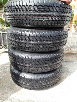 ยางbridgestone 245/70/16 ปี16 ชุดล่ะ15500