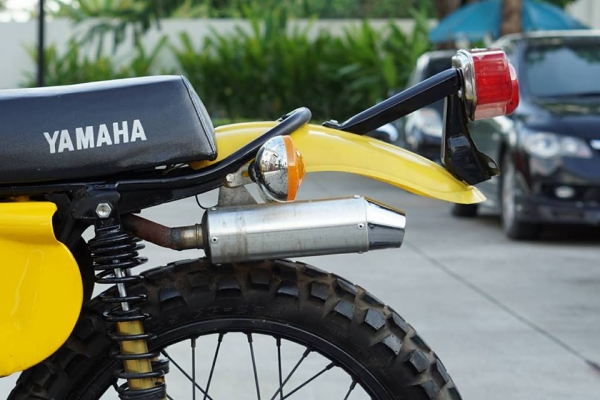 วุฒิ นนบุรี YAMAHA DT100x แต่งสวยๆทะเบียนพร้อมโอนรถพร้อมใช้งาน