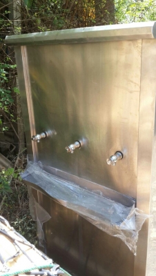 เครื่องทำน้ำเย็นสแตลเลส3หัว เครื่องทำน้ำเย็นสแตลเลส3หัว