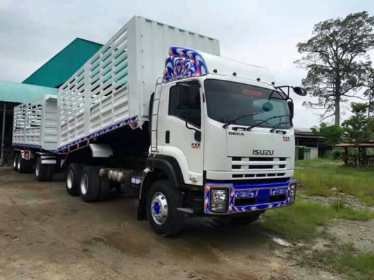 ขายรถพ่วงดัมพ์ Isuzu เครื่อง 360 แรง ปี 52 กระบะดัมพ์ต่อใหม่ ยางดี พร้อมใช้งาน ทะเบียนพร้อม ขายรถพ่วงดัมพ์ Isuzu เครื่อง 360 แรง ปี 52 กระบะดัมพ์ต่อใหม่ ยางดี พร้อมใช้งาน ทะเบียนพร้อม