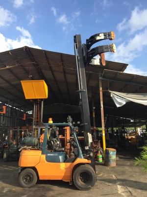 ขาย รถยก 4 ตัน TOYOTA 7FG40 รถปี 2012  รถนอกเก่าญี่ปุ่น เสา 5.5 เมตร