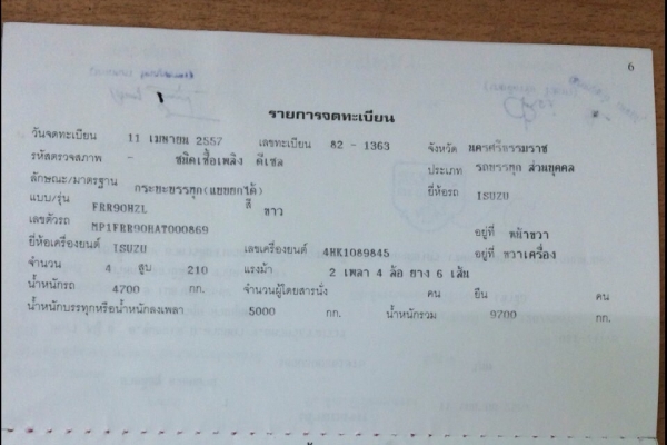 ขายรถหกล้อดั้ม 210. ปี 57 ไมล์วิ่ง 40,000 รถสวยคับ ขายรถหกล้อดั้ม 210. ปี 57 ไมล์วิ่ง 40,000 รถสวยคับ