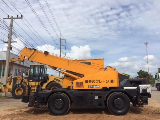ขายรถเครน TADANO TR80M-1 (ขนาด 8 ตัน) รถนอกนำเข้าจากญี่ปุ่น สภาพสวยพร้อมใช้ มีVDOการทำงานครับ