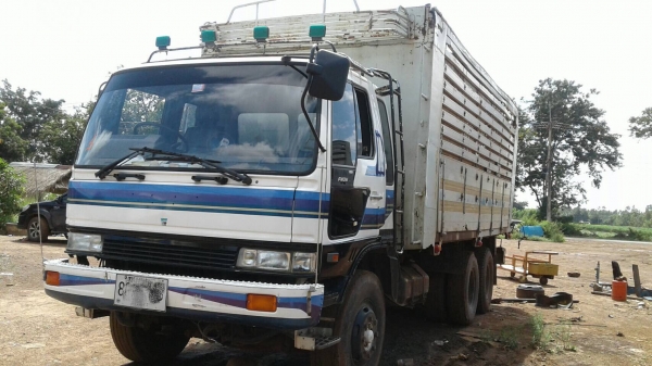 ขายรถพ่วง 18 ล้อ แม่-ลูก กระบะเนียมคอกเกษตรดั้ม HINO FM3M ปี.38 รถเดิมๆ พร้อมใช้ ราคา.1170000 ต่อรอง