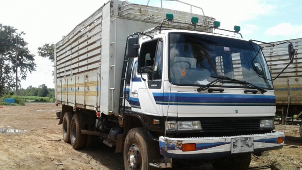 ขายรถพ่วง 18 ล้อ แม่-ลูก กระบะเนียมคอกเกษตรดั้ม HINO FM3M ปี.38 รถเดิมๆ พร้อมใช้ ราคา.1170000 ต่อรอง