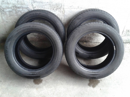 ยางดันลอป 205 55 16 ปี14 ดอกหนาๆ ชุดนี้ ราคา 2500 บาท