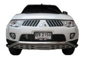 กันชนหน้า ผลิตจากสแตนเลส เกรด 304 ขนาด 2.5 นิ้ว สามารถติดตั้งได้กับรถทุกยี่ห้อ สินค้าจาก lwn 4x4