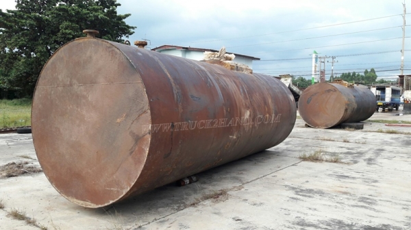 ถังน้ำ มี 5 ใบ  เดิมเป็นถังน้ำมันของบางจาก สเป็กบางจาก  อย่างหนา สภาพดีเยี่ยม  ขนาด ยาว 6.20 เมตร สูง 2 เมตร  บรรจุได้ 22,000 ลิตร