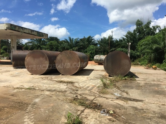 ถังน้ำ มี 5 ใบ  เดิมเป็นถังน้ำมันของบางจาก สเป็กบางจาก  อย่างหนา สภาพดีเยี่ยม  ขนาด ยาว 6.20 เมตร สูง 2 เมตร  บรรจุได้ 22,000 ลิตร