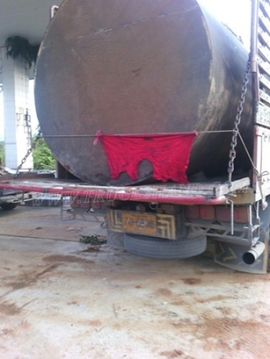 ถังน้ำ มี 5 ใบ  เดิมเป็นถังน้ำมันของบางจาก สเป็กบางจาก  อย่างหนา สภาพดีเยี่ยม  ขนาด ยาว 6.20 เมตร สูง 2 เมตร  บรรจุได้ 22,000 ลิตร