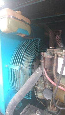 PDSF530S # เครื่องปั๊มลม มือสอง 10.5bar เครื่องยนต์ Hiino HO7C-TE นำเข้า by