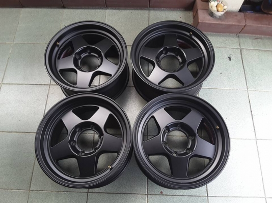 Max ลายแบรด้เลย้ 6/139 ขอบ 16*8 et+10 สวยๆ 1ชุด