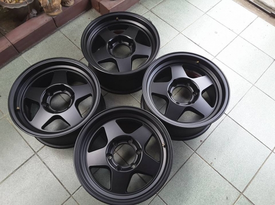 Max ลายแบรด้เลย้ 6/139 ขอบ 16*8 et+10 สวยๆ 1ชุด