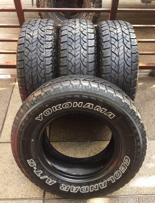 ยาง All Yokohama 245 70 16 ดอกเต็ม ไม่มีปะ ราคาไม่แพง