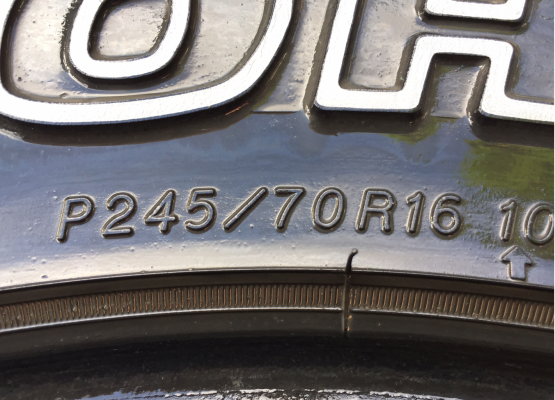 ยาง All Yokohama 245 70 16 ดอกเต็ม ไม่มีปะ ราคาไม่แพง