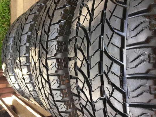 ยาง All Yokohama 245 70 16 ดอกเต็ม ไม่มีปะ ราคาไม่แพง