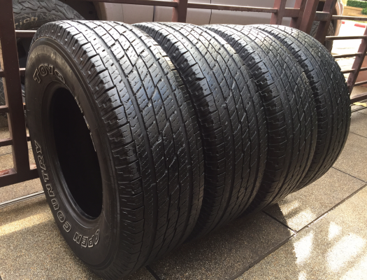 ยาง Toyo 265 70 16 กลางปี14 พร้อมใช้งาน ราคาไม่แพง