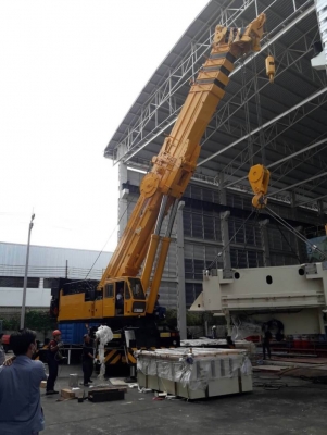 ขออนุญาติลงขายรถเครนและให้เช้า TADANO TG-160ตัน M1สะภาพสวยเก่านอกจากญี่ปุ่น ระบบการทำงานพร้อม ครบสมบ