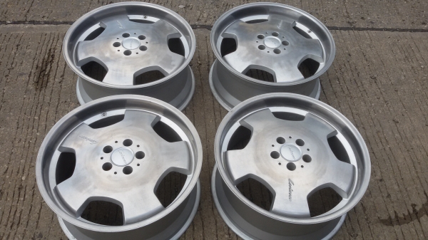 ลอเรนเซอร์ แม็กติดรถ BENZ ติดW140 ขอบ 19 ET35