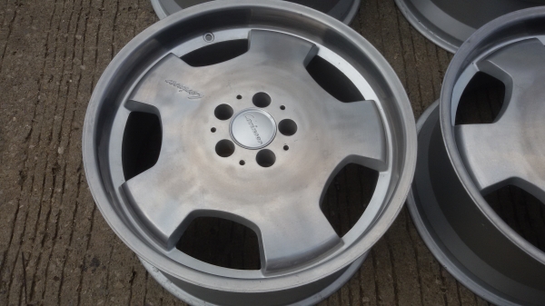 ลอเรนเซอร์ แม็กติดรถ BENZ ติดW140 ขอบ 19 ET35