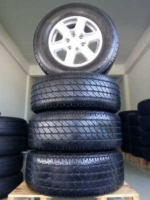 ล้อแม็กเดิมๆเรนเจอร์ รุ่นยกสูง ขอบ17พร้อมยางนิตโตะ