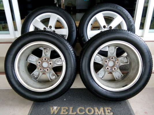 ล้อเดิมซีวิค ขอบ16 พร้อมยางมิชลิน ไพรมาซี่3st ปลายปี15