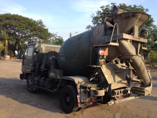 ขายรถโม่ปูนNISSAN CONDOเก่าญี่ปุ่นสภาพสวย เอกสารอินวอยส์