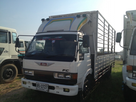 ขายด่วนไม่แพงแน่นอน HINO FC กระบะคาร์โก้คอกสูงกระบะยาว 5.30 เมตรสูง 2.20 เมตรพร้อมทะเบียนรถห้างเดิมๆ
