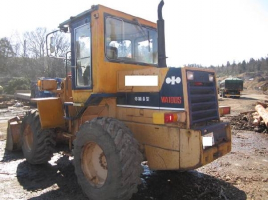 ขายรถตัก KOMATSU  WA100-1 สภาพสวย นำเข้าจากนอก 100\% ไม่มีการใช้งานในไทยแน่นอนค่ะ สนใจติดต่อเจี๊ยบได้เลยค่ะโทร 087-33102548ค่ะ