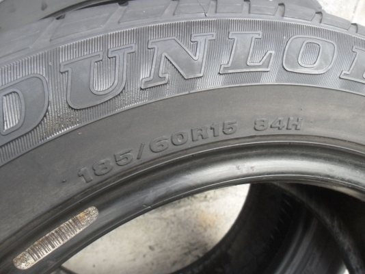 ยาง DUNLOP 185/60R15 สวยๆ 4 เส้น