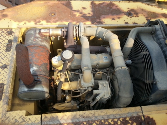 รถขุดดิน E120B รถนอกสภาพสวย แผ่นใหญ่ ยังไม่เคยใช้งานในไทย  โทร.081-373-0559