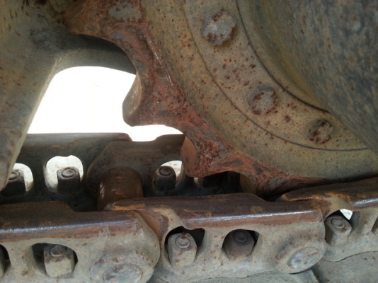 รถขุดดิน E120B รถนอกสภาพสวย แผ่นใหญ่ ยังไม่เคยใช้งานในไทย  โทร.081-373-0559