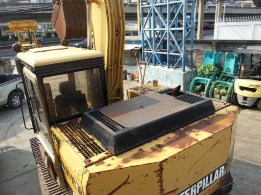 รถขุดดิน E120B รถนอกสภาพสวย แผ่นใหญ่ ยังไม่เคยใช้งานในไทย  โทร.081-373-0559