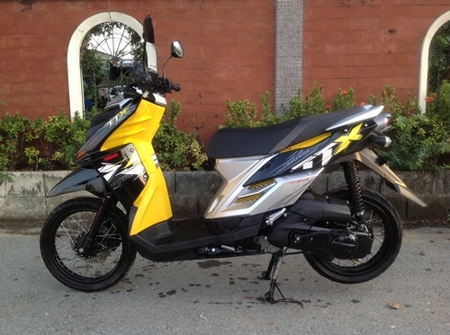 ขายyamaha ttx สีดำเหลืองปี2555